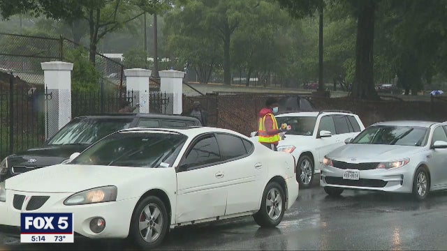 Demonstrators support controversial roadside water sales in Atlanta