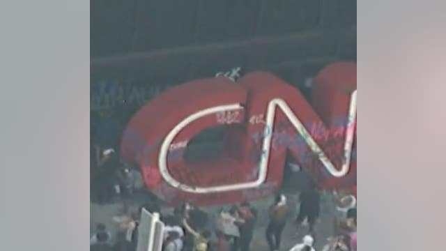CNN Center heavily vandalized during Atlanta protest against death of George Floyd