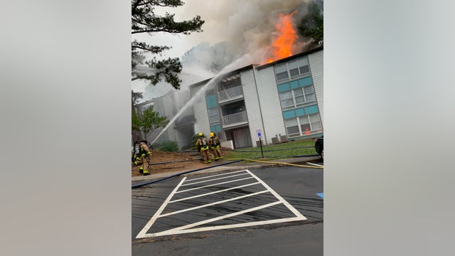 Multiple residents displaced following Cobb County apartment fire