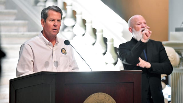 Kemp encourages all Georgians to get tested for COVID-19