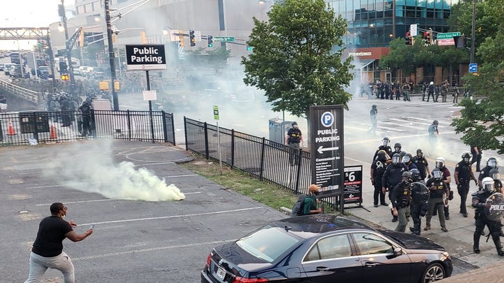 Atlanta Protest Day 3: Demonstrators scattered by tear gas, heavy police presence - FOX 5 Atlanta