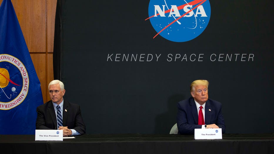 810bd8f7-SpaceX Falcon-9 Rocket And Crew Dragon Capsule Launches From Cape Canaveral Sending Astronauts To The International Space Station