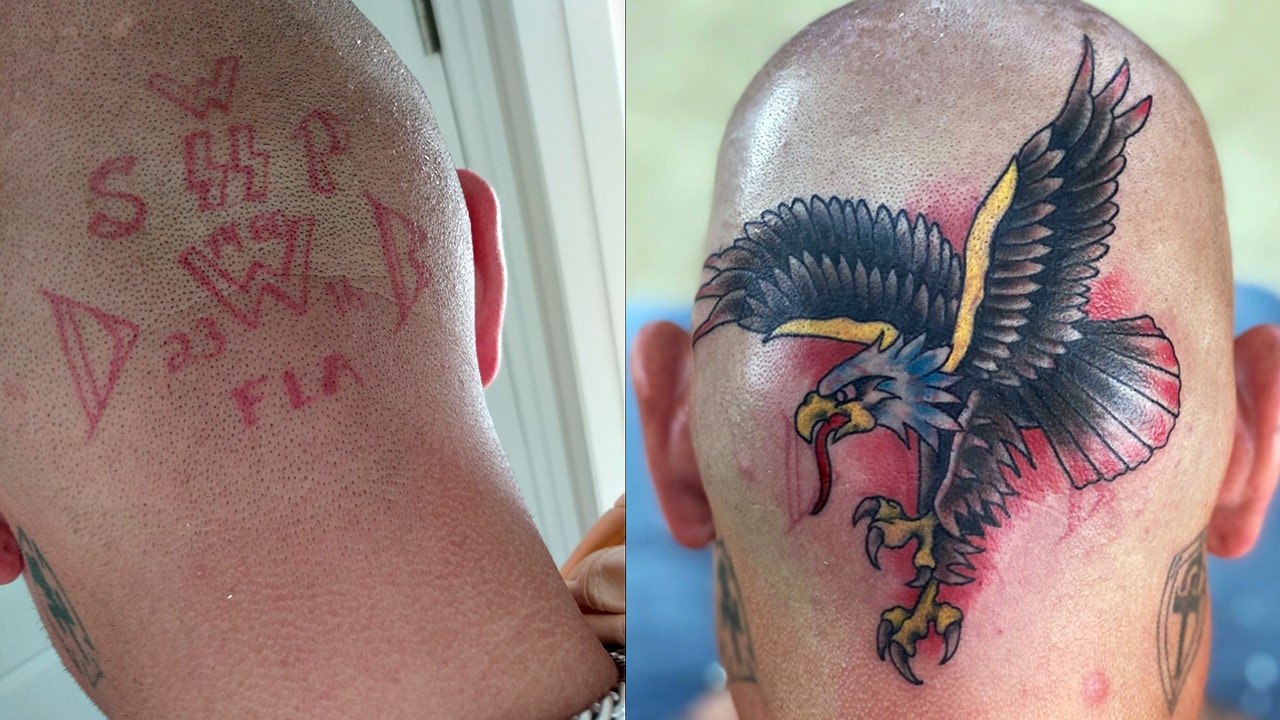 realistic color braves baseball tattoo Brent Olson Art Junkies Tattoo by  Brent Olson TattooNOW