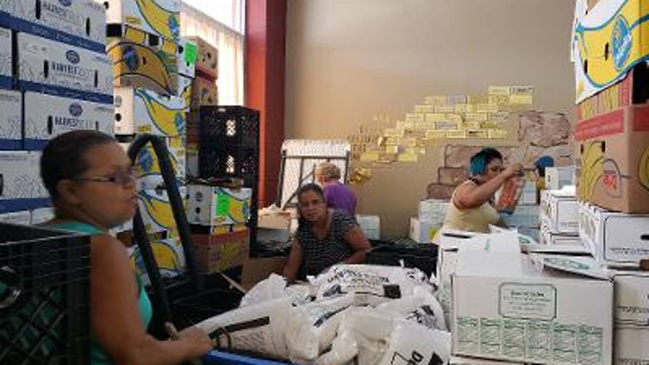 Food pantries have food, now they need volunteers to help distribute it