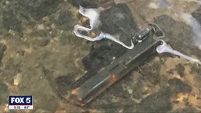 Buckhead boy finds gun floating in water while fishing