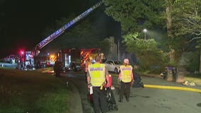 Roswell firefighters save senior citizen from burning home