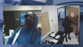 Police search for suspect in violent armed robbery at AT&T store