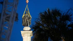 Slavery advocate’s statue being removed in South Carolina