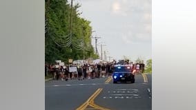 Deer runs into Black Lives Matter marchers in NJ, injuring 3, 1 seriously