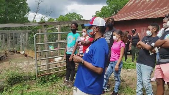 Fairburn couple shares farming lessons with young people