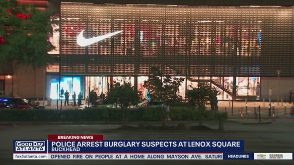 Nike Town in Buckhead burglarized, 8 people arrested