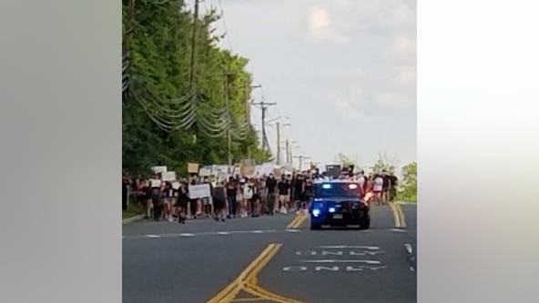 Deer runs into Black Lives Matter marchers in NJ, injuring 3, 1 seriously