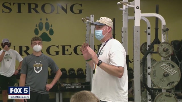 Some Georgia high school teams start workouts with stepped up safety measures