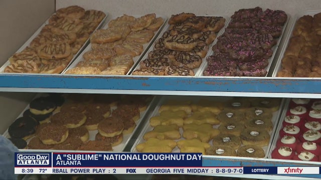 Celebrating National Doughnut Day at Sublime Doughnuts