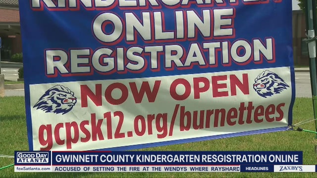 Gwinnett County kindergarten registration online