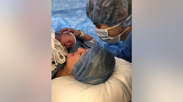 1-year-old cardiac patient has dance parties with favorite nurse.