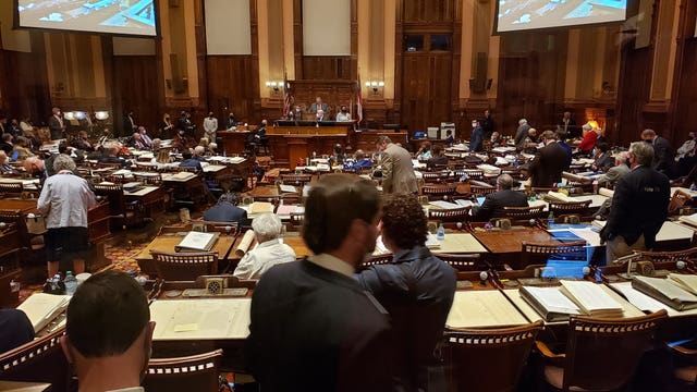 A subdue 'sine die' -- Georgia House Speaker tells lawmakers to break with tradition this year