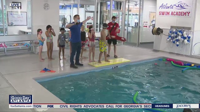 Summer camps resume at Atlanta Swim Academy