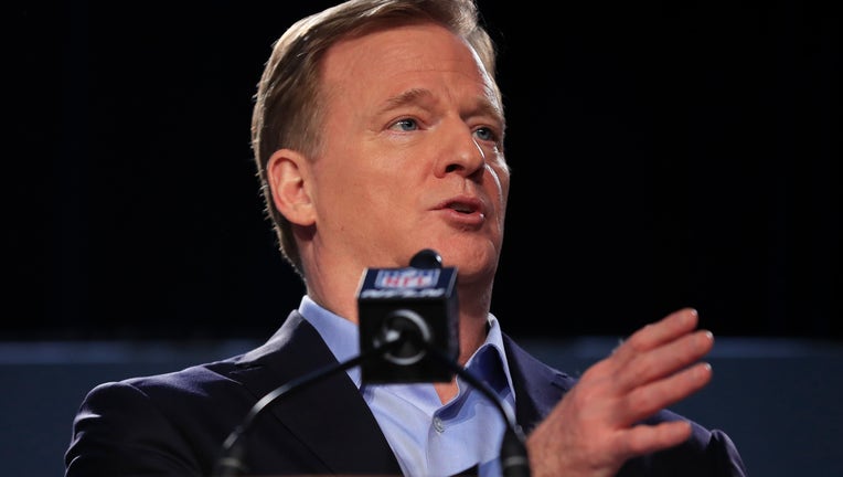 7c188427-NFL Commissioner Roger Goodell Super Bowl Press Conference