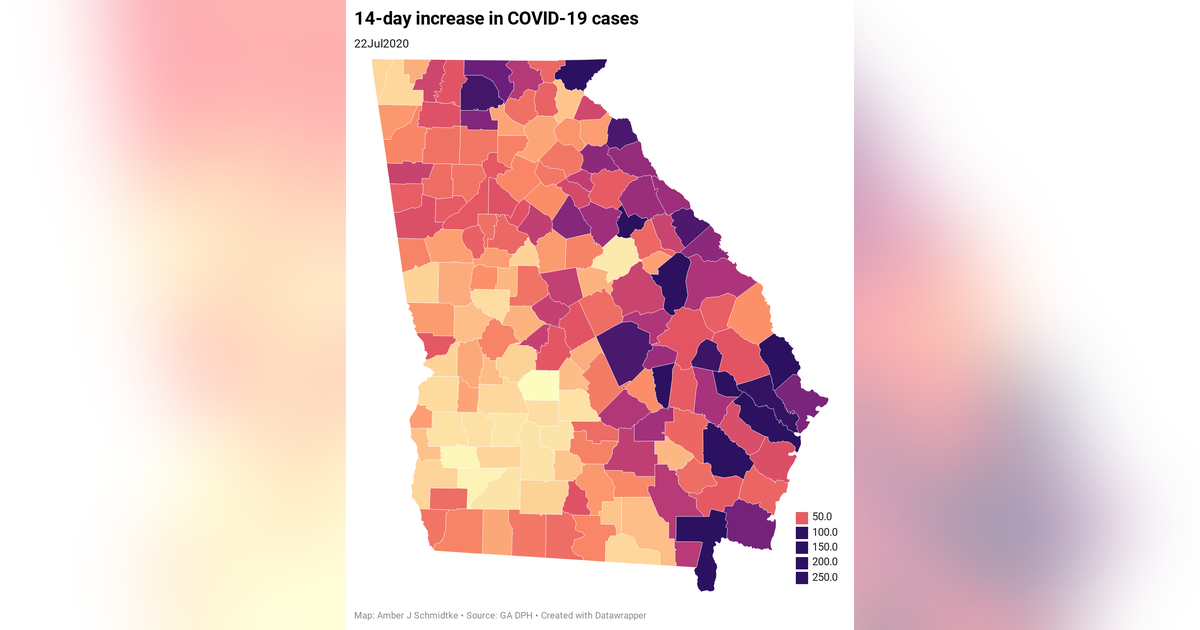 As coronavirus cases surge, Georgia hospitals see large jump in