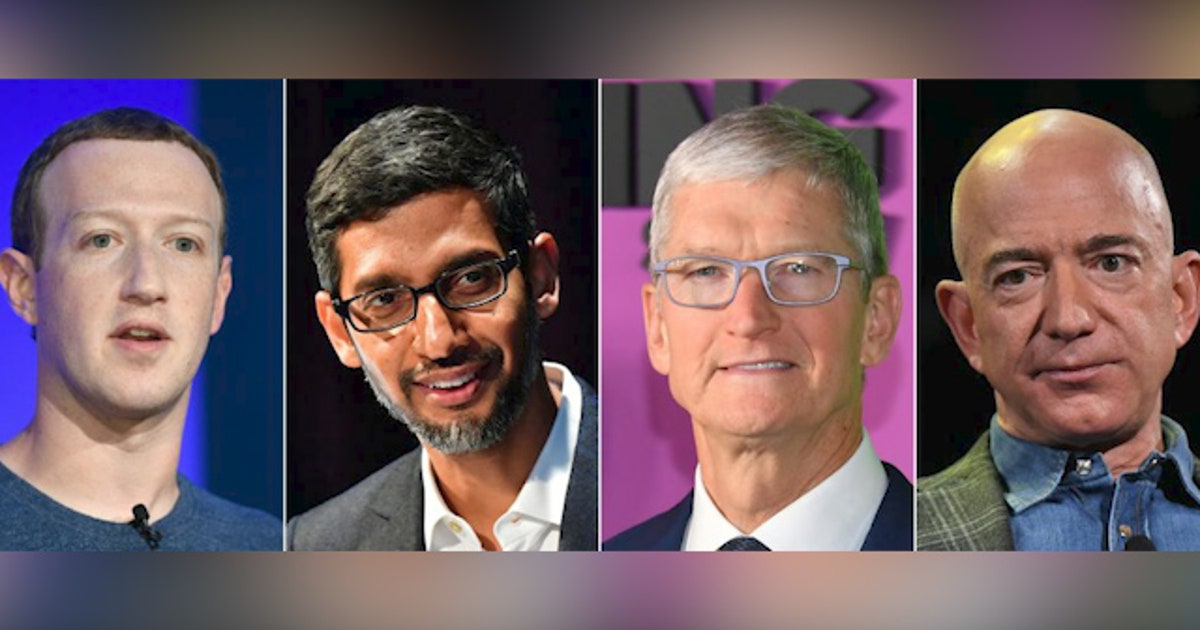 4 Big Tech CEOs getting heat from Congress on competition | FOX 5 Atlanta