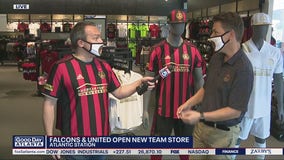 Atlanta Falcons and United fans gear up in new Official Team Store