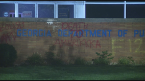 Vandals target Georgia State Patrol headquarters in Atlanta