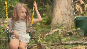 Georgia girl with rare genetic disorder surprised with donated playground