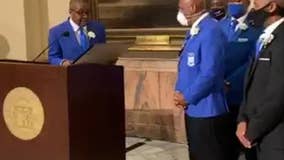 Phi Beta Sigma fraternity honors Congressman John Lewis