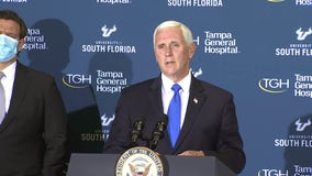 In Tampa, Pence praises Florida's 'innovative' coronavirus response efforts