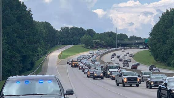 Lanes reopen after major crash on GA 400