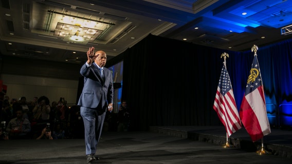 Gov. Kemp praises the late John Lewis