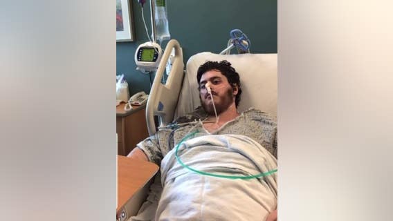 Man released from hospital after lengthy battle with COVID-19