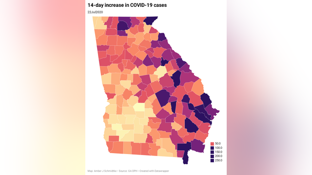 As coronavirus cases surge, Georgia hospitals see large jump in patients