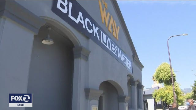 Someone set fire to Berkeley church after members put up Black Lives Matter banner