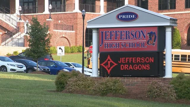 Students head back to classes in Jefferson, Georgia