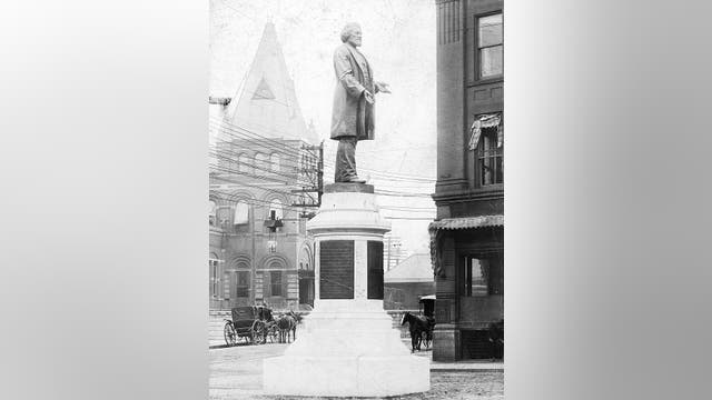 Frederick Douglass statue torn down at NY park