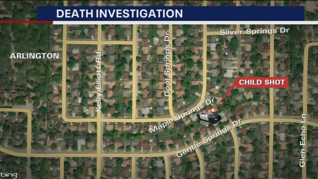 Arlington PD: Family member accidentally shoots 3-year-old boy in the head
