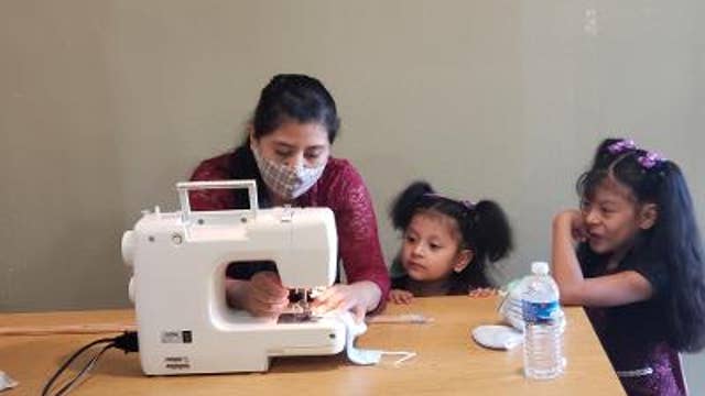 More than a mask: Nonprofit helps moms earn some money