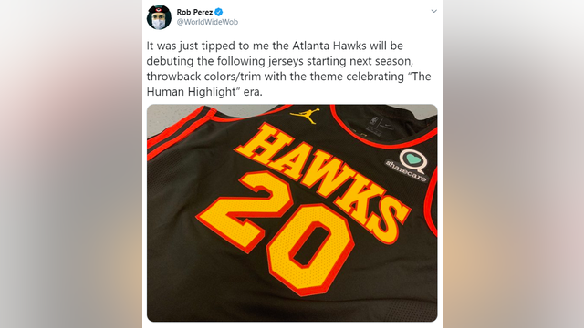 New Hawks jersey leaks on social media