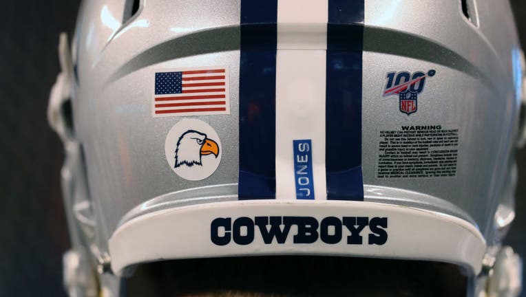 dallas cowboys helmet stickers