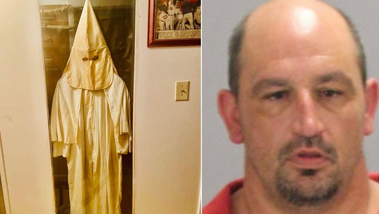Sheriff: KKK robe, meth found during search of Georgia home