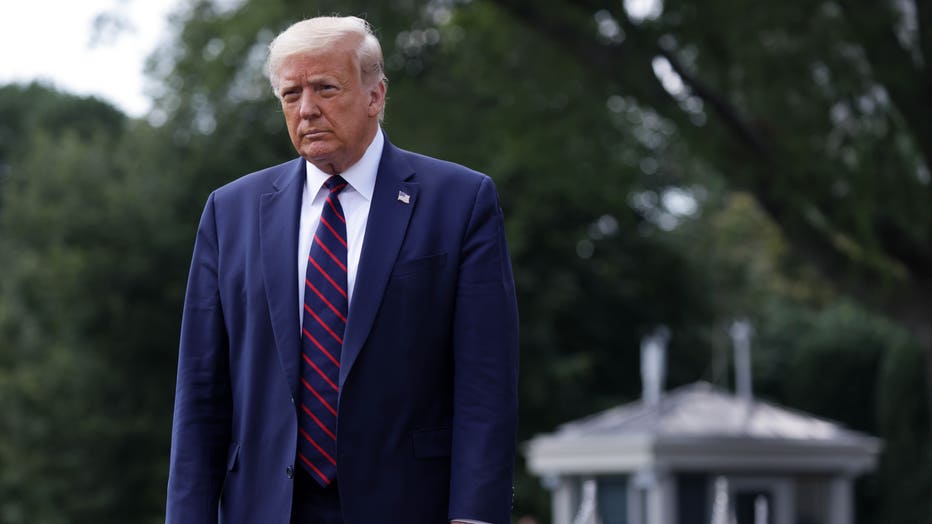 President Trump Departs White House For North Carolina