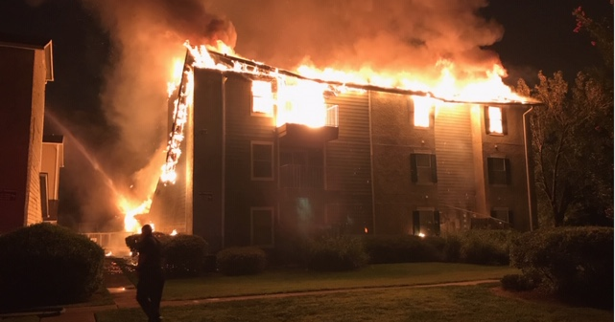 Multiple families lose homes in massive Clayton County apartment fire ...