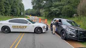 Train derailment forces road closure in Bartow County