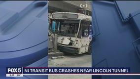 FDNY: 16 injured after NJ Transit bus crashes near Port Authority