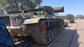 Troopers find tank abandoned along Nebraska interstate