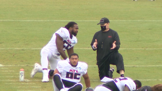 Falcons won't cancel practice, striving for more lasting means of activism