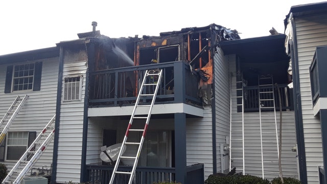 Grill causes fire at Gwinnett County apartments