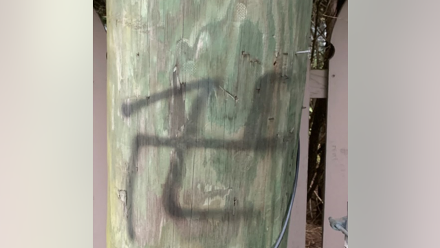 Police investigate swastika graffiti in East Cobb